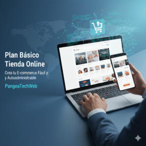 Plan Básico Tienda Online | Crea tu E-commerce Fácil y Autoadministrable - PangeaTechWeb