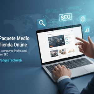 Paquete Medio Tienda Online | E-commerce Profesional con SEO - PangeaTechWeb