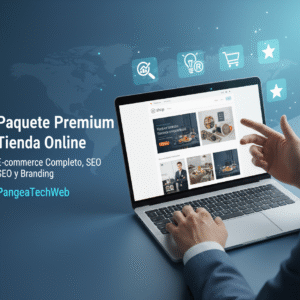 Paquete Premium Tienda Online | E-commerce Completo, SEO y Branding - PangeaTechWeb